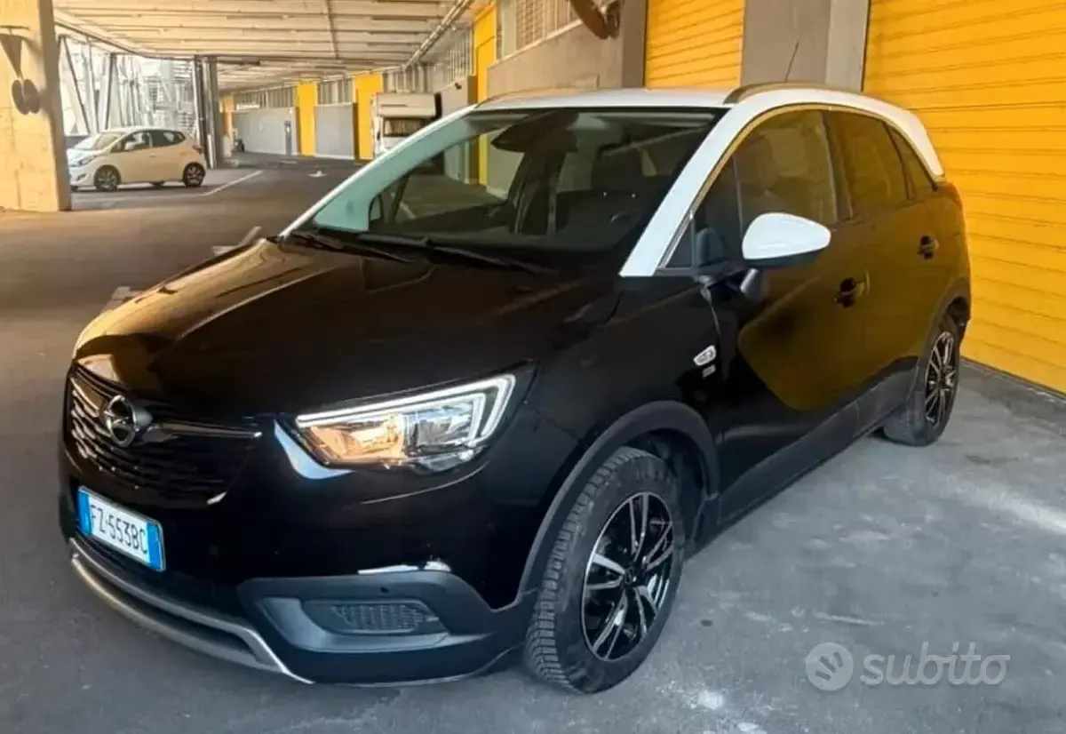 Usata Opel Crossland X 83 CV (61 kW) 2020 Nero SUV