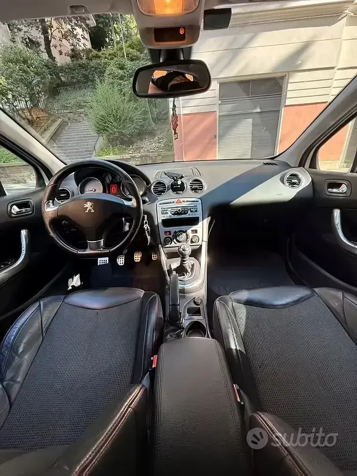 Usata Peugeot 308 112 CV (82 kW) 2012 Bianco Berlina
