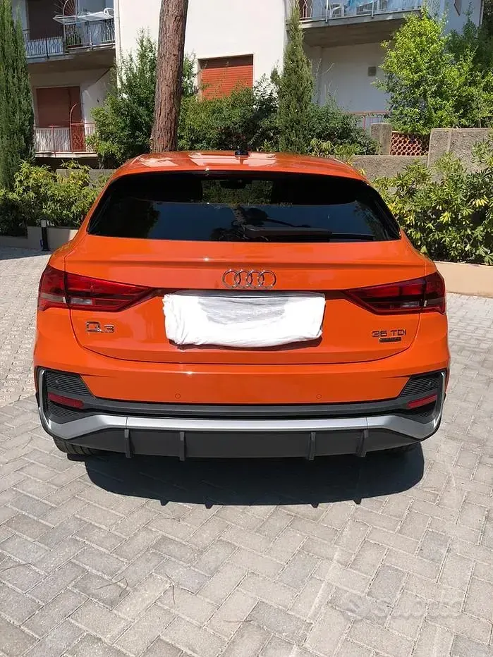 Usata Audi Q3 150 CV (110 kW) 2020 Arancione SUV