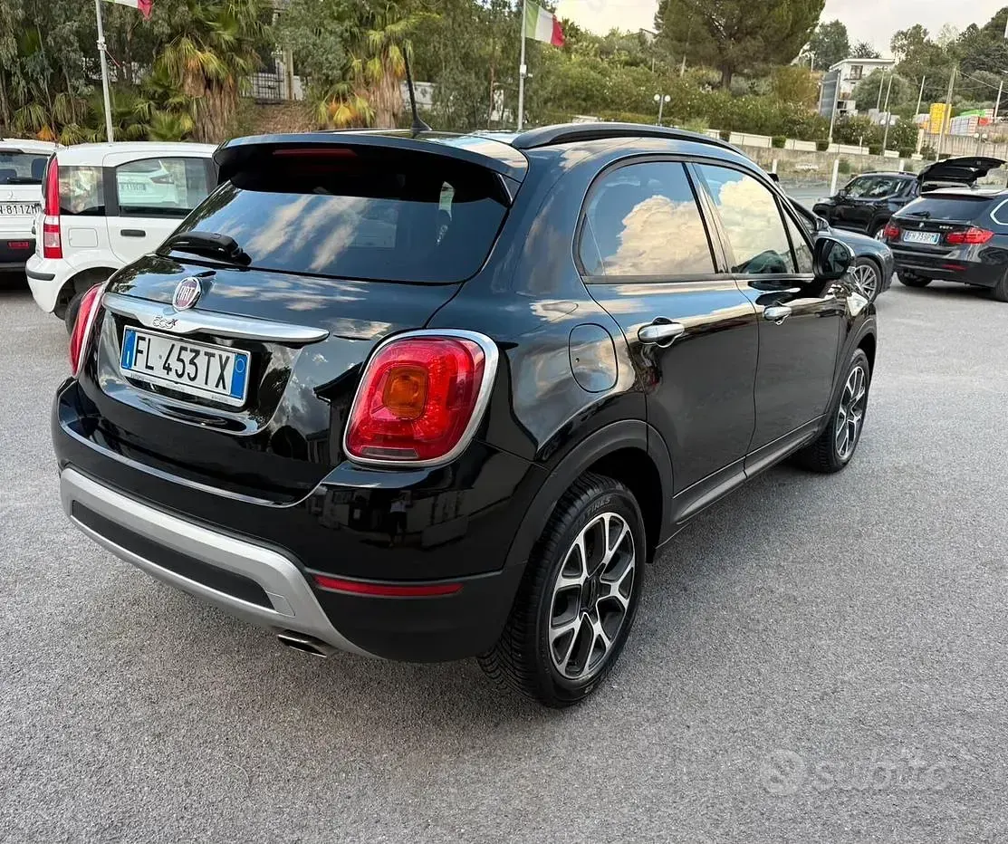 Usata Fiat 500X Cross 95 CV (69 kW) 2017 Nero SUV