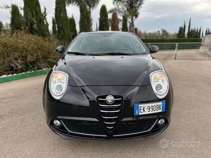 Usata Alfa Romeo MiTo Distinctive 77 CV (56 kW) 2011 Nero Utilitaria