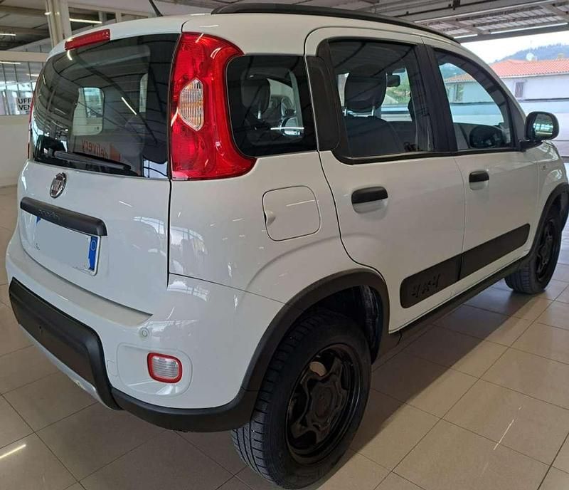 Usata Fiat Panda 4x4 Wild 86 CV (63 kW) 2019 Bianco gelato pastello extra Utilitaria