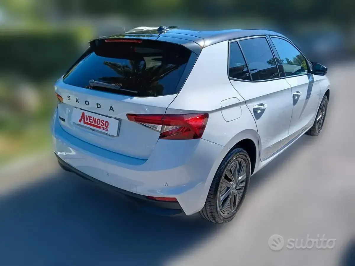 Usata Skoda Fabia 95 CV (69 kW) 2025 Bianco Utilitaria