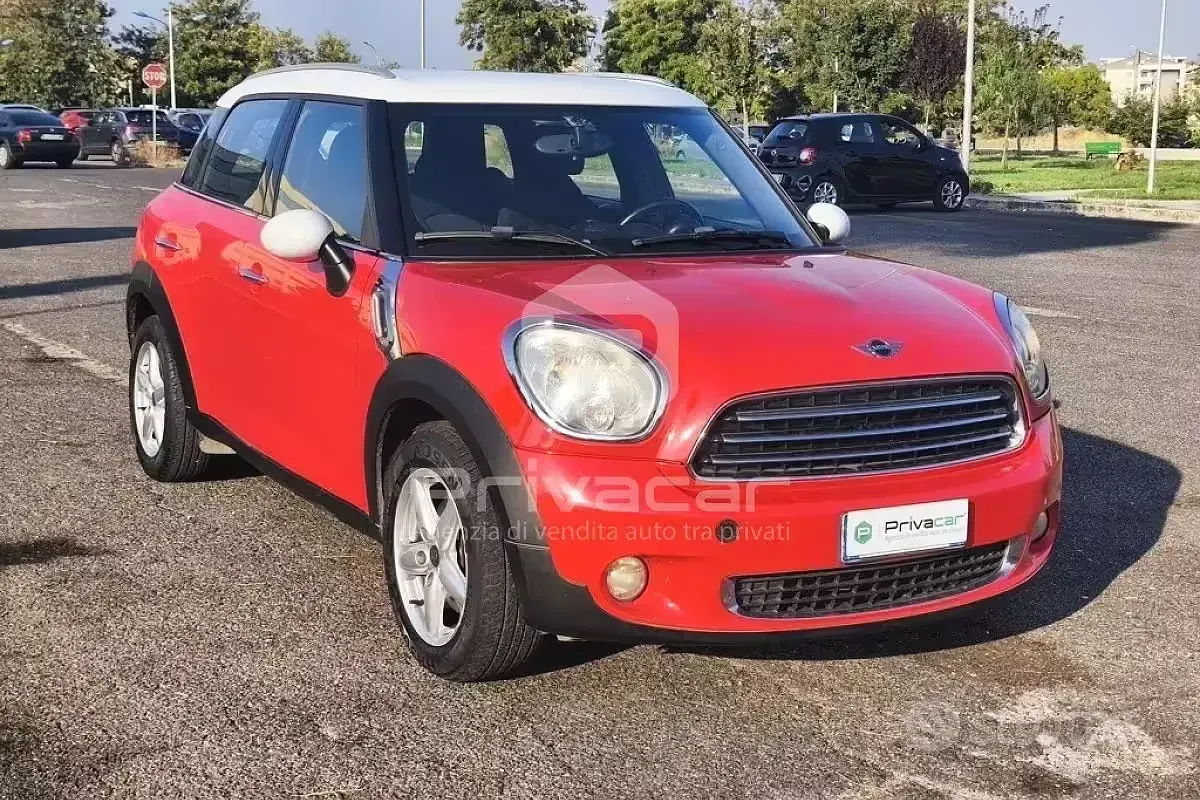 Usata Mini Cooper D Countryman 111 CV (81 kW) 2011 Rosso SUV