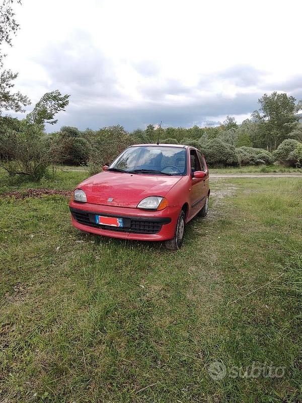 Usata Fiat Seicento 2000 Rosso Utilitaria