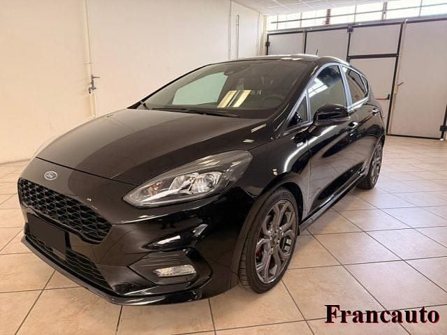 Usata Ford Fiesta ST-Line 125 CV (91 kW) 2021 Nero Utilitaria