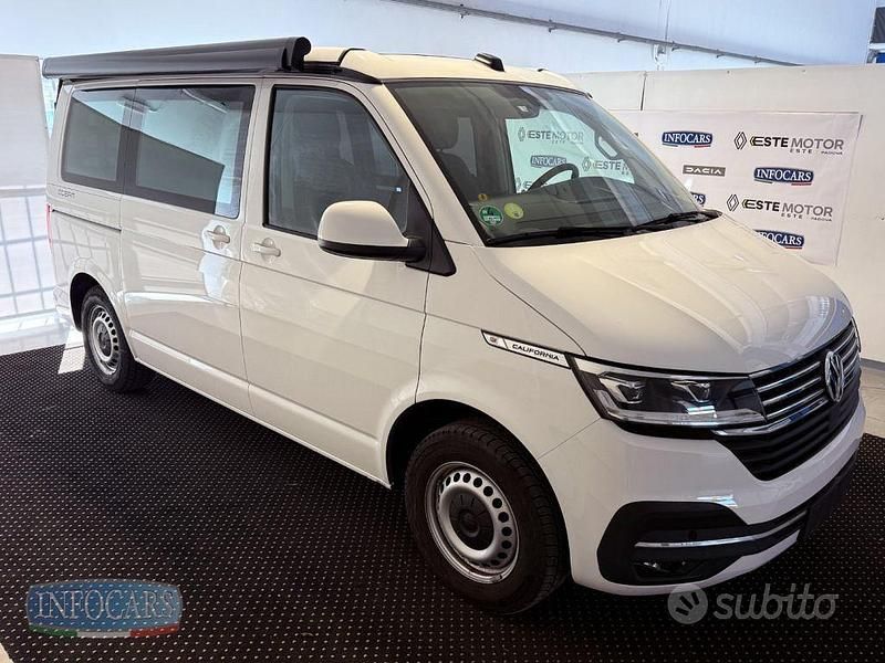 Usata VW California California 150 CV (110 kW) 2022 Bianco pastello Furgone