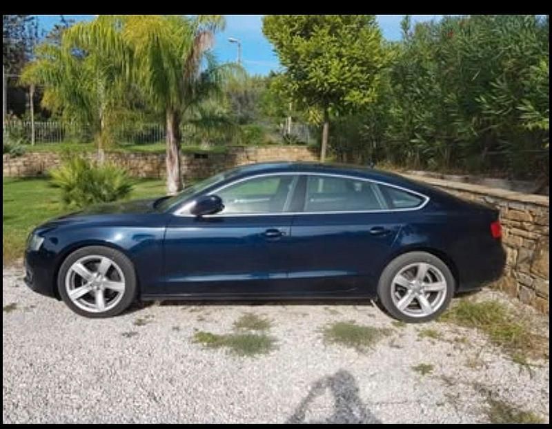 Usata Audi A5 Sport 2009 Blu Berlina