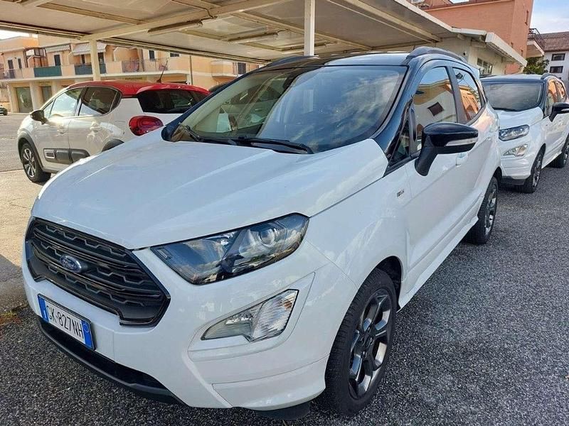 Bianco Usata 2022 Ford Ecosport ST SUV | 15.300 € (Buon prezzo) - Immagine 1/4