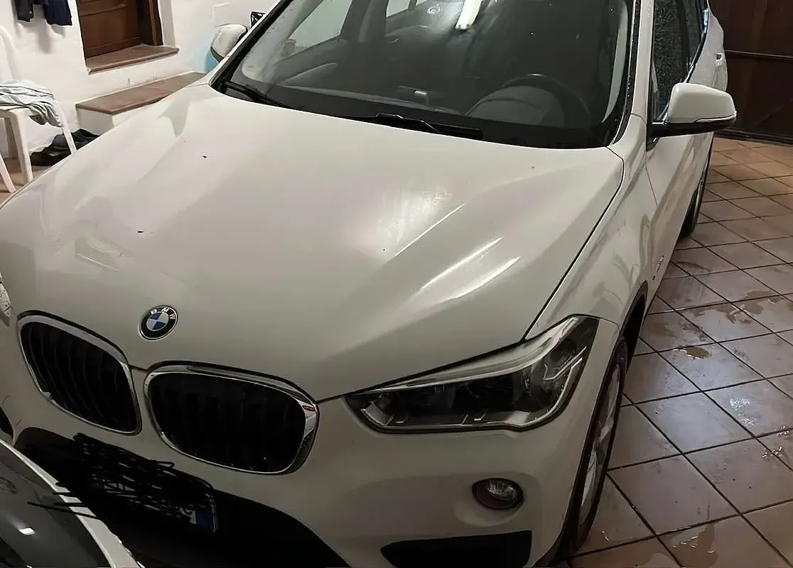 Usata BMW X1 Advantage 150 CV (110 kW) 2017 Bianco SUV