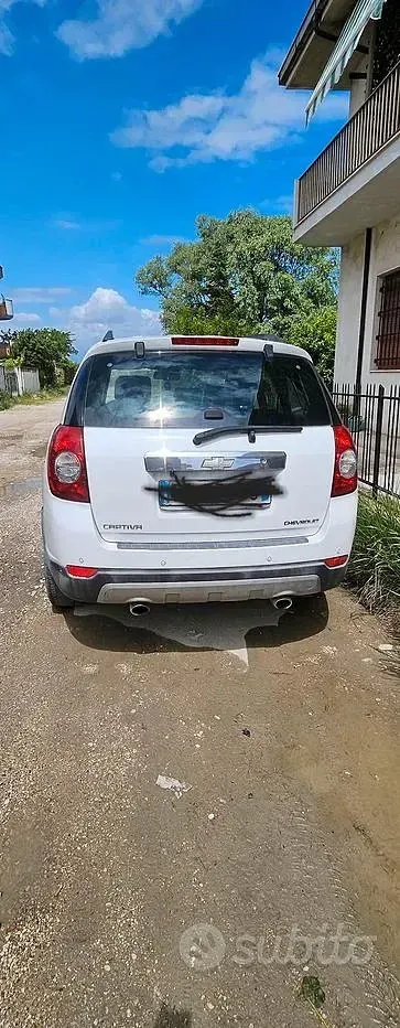Usata Chevrolet Captiva 2008 Bianco SUV