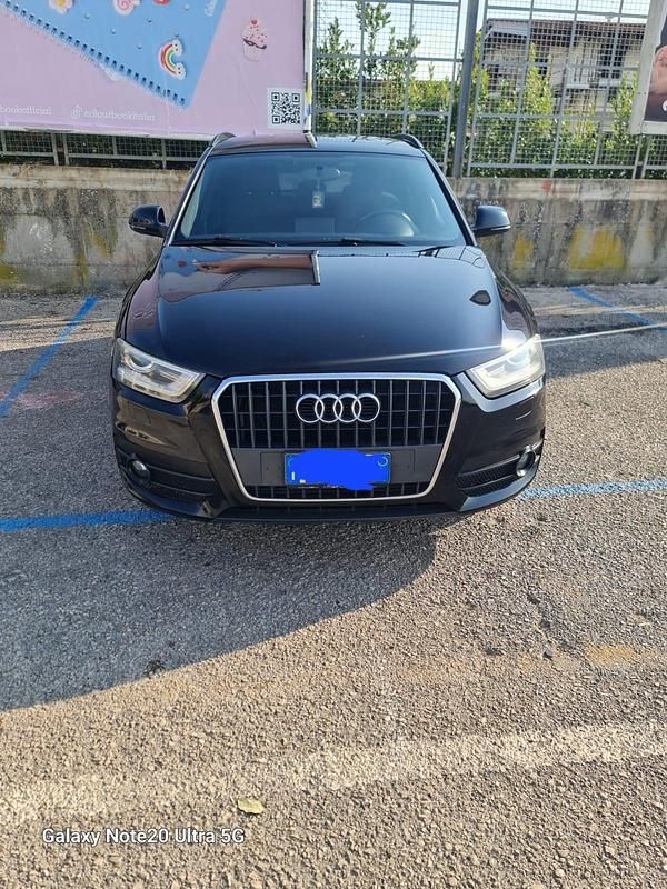 Usata Audi Q3 Advanced 140 CV (102 kW) 2012 Nero SUV