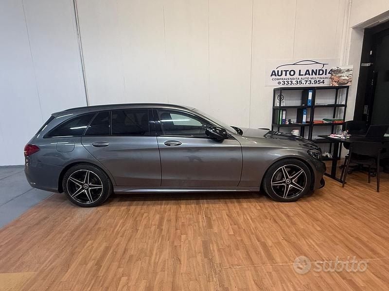 Begagnad Mercedes C250 Premium 204 HK (150 kW) 2018 Grå Kombi