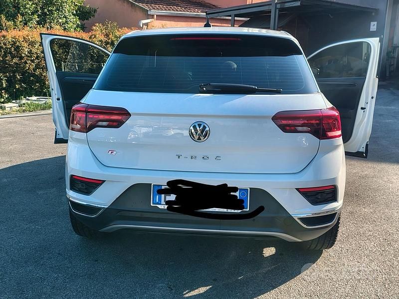 Usata VW T-Roc 150 CV (110 kW) 2020 Bianco SUV
