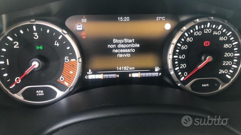 Usata Jeep Renegade 130 CV (95 kW) 2021 Nero SUV