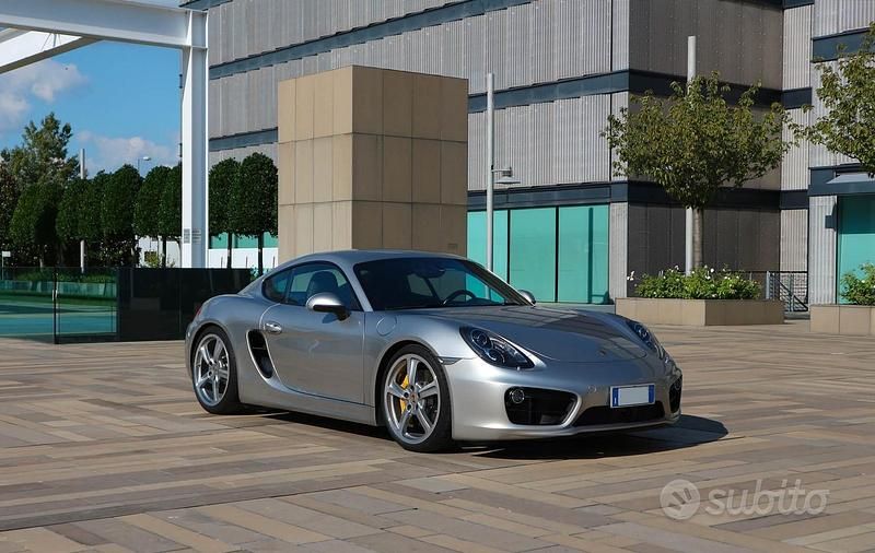 Usata Porsche Cayman 325 CV (239 kW) 2016 Argento Coupé