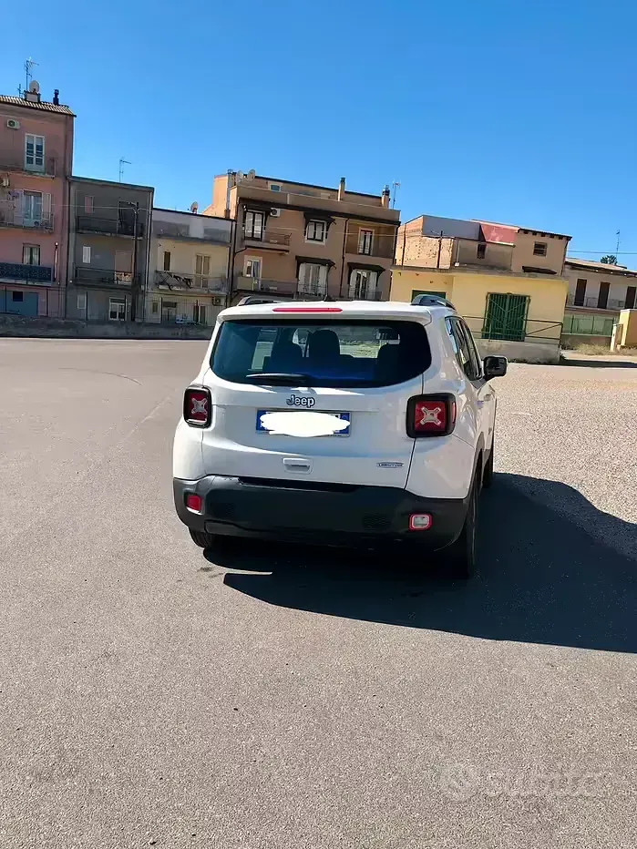 Usata Jeep Renegade 120 CV (88 kW) 2018 Bianco SUV