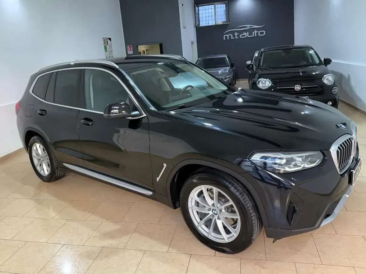 Usata BMW X3 Advantage 190 CV (139 kW) 2022 Nero SUV