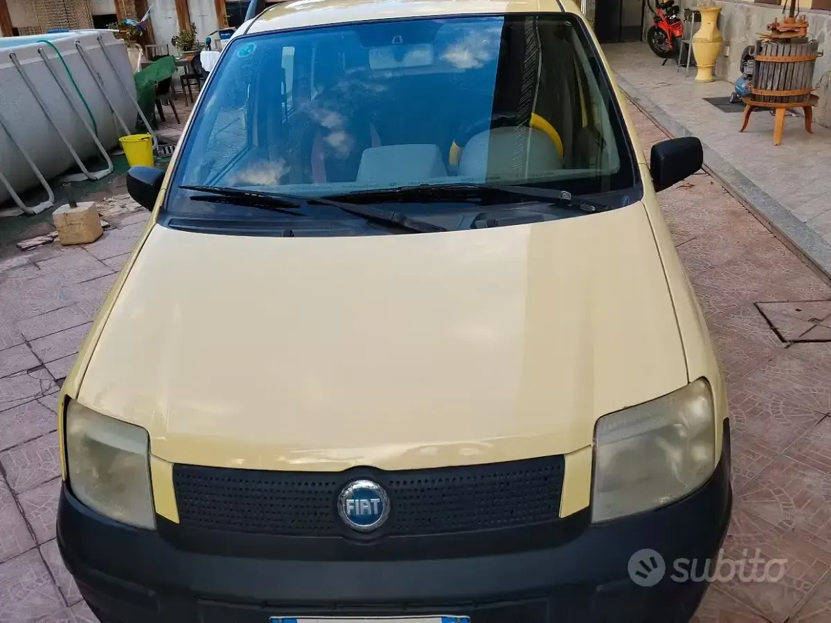 Usata Fiat Panda Active 54 CV (39 kW) 2006 Giallo Utilitaria