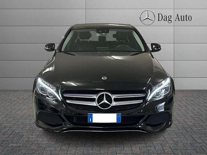 Usata Mercedes C220 170 CV (125 kW) 2018 Nero Berlina