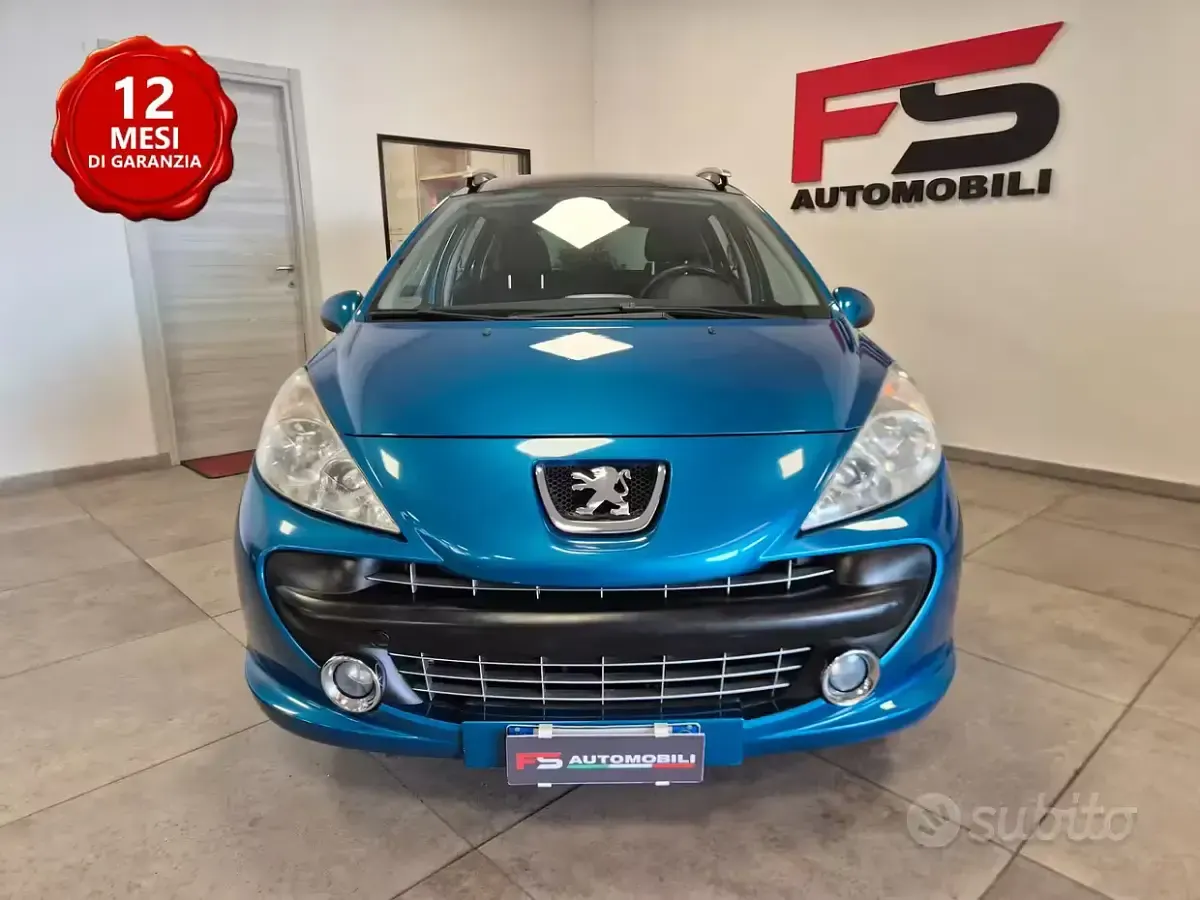 Usata Peugeot 207 95 CV (69 kW) 2008 Bluazzurro Station wagon