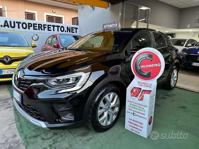 Usata Renault Captur Initiale 116 CV (85 kW) 2020 Nero SUV