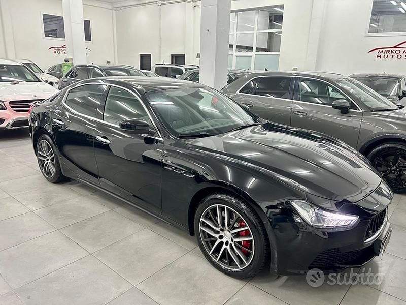 Usata Maserati Ghibli 250 CV (183 kW) 2018 Nero Berlina