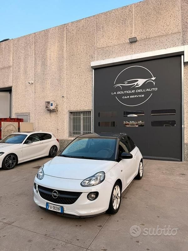 Usata Opel Adam Jam 87 CV (63 kW) 2015 Bianco Utilitaria