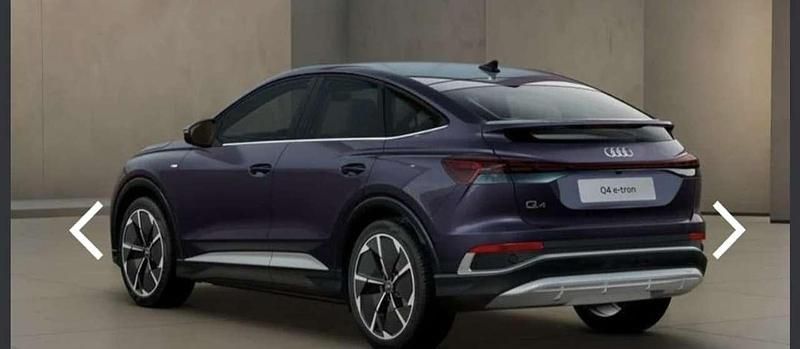 Nuova Audi Q4 Sportback e-tron S-Line 210 kW (286 CV) 2025 Viola aurora SUV