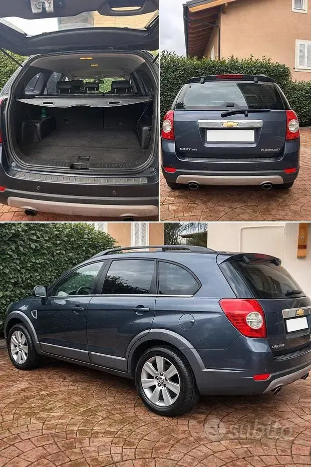 Usata Chevrolet Captiva 150 CV (110 kW) 2007 Bluazzurro SUV