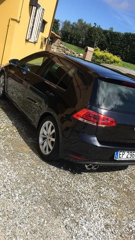 Usata VW Golf VII 140 CV (102 kW) 2013 Nero Berlina