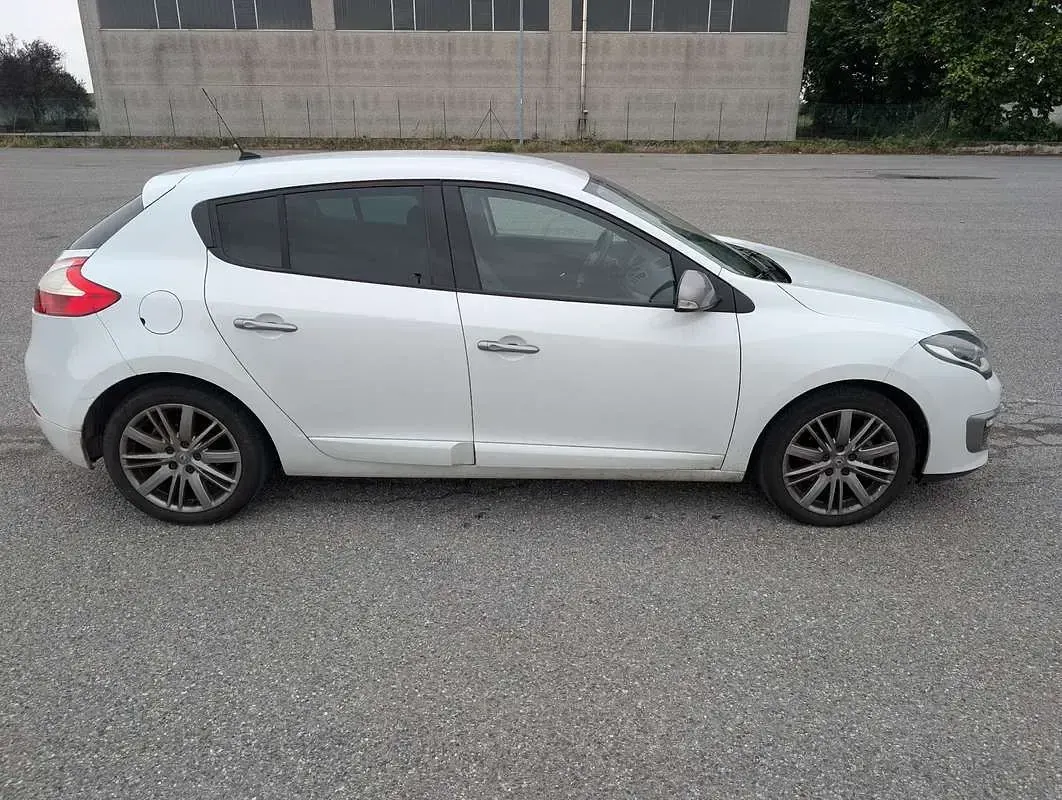 Usata Renault Mégane GT Line GT-Line 110 CV (80 kW) 2014 Bianco Berlina