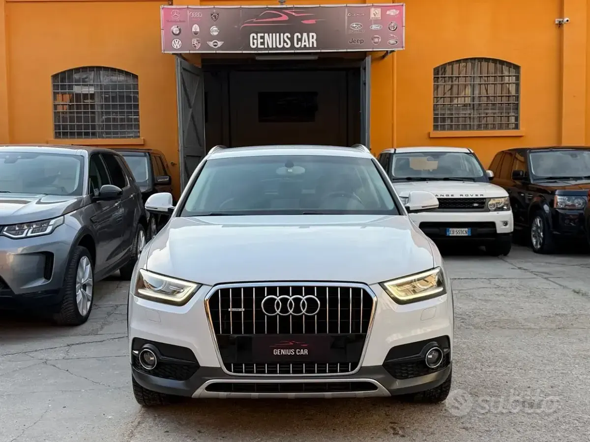 Usata Audi Q3 Advanced 177 CV (130 kW) 2013 Bianco SUV