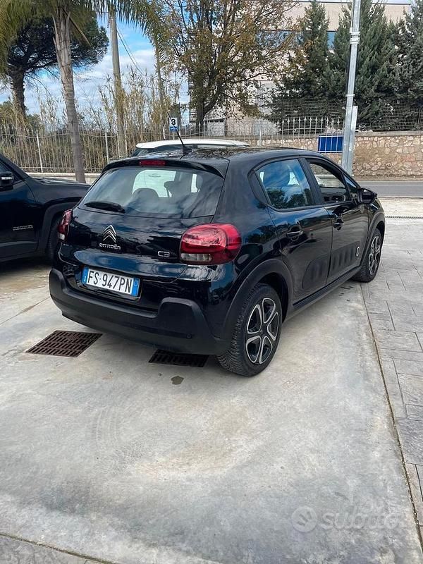 Usata Citroën C3 82 CV (60 kW) 2018 Nero Utilitaria
