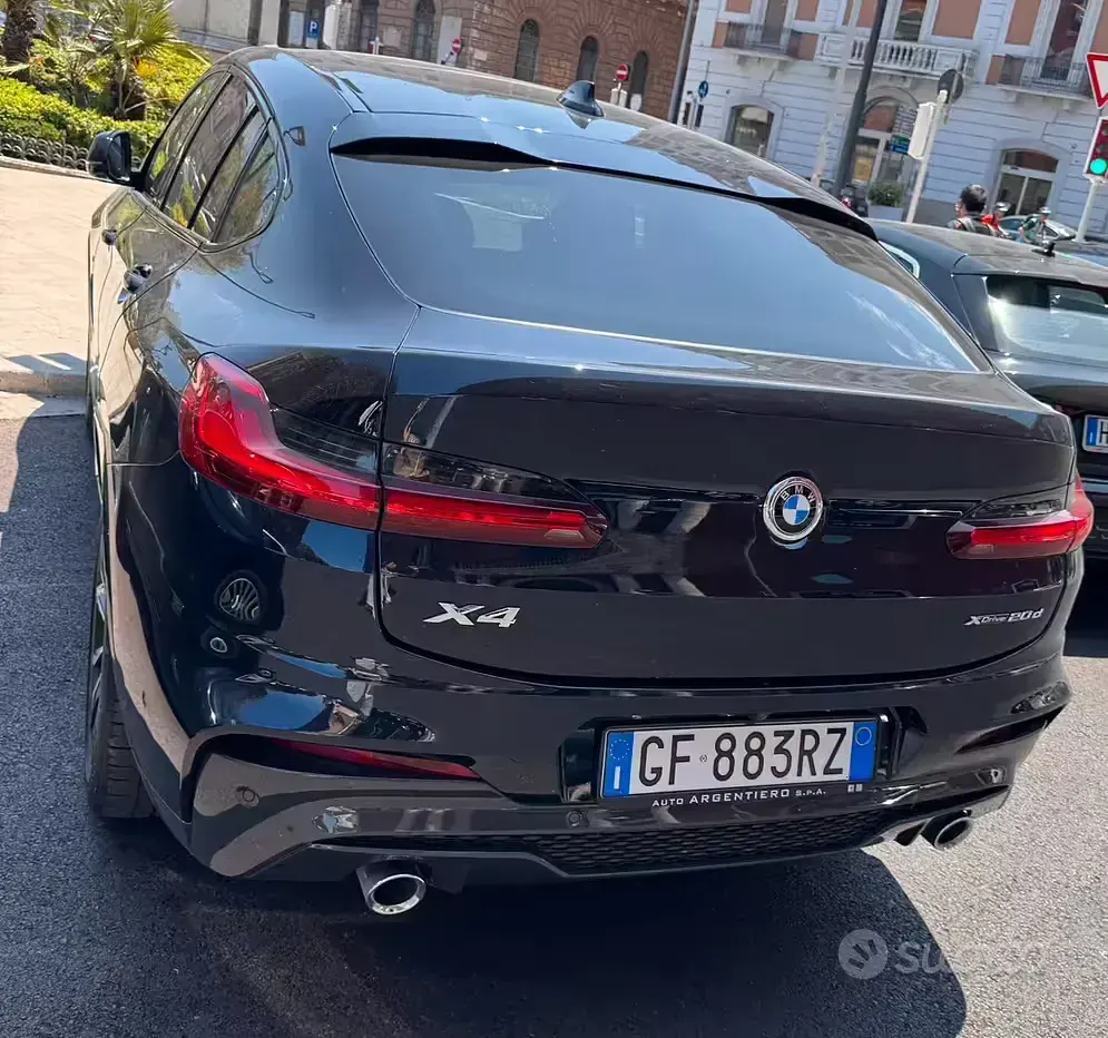Usata BMW X4 M Sport 190 CV (139 kW) 2021 Bluazzurro SUV