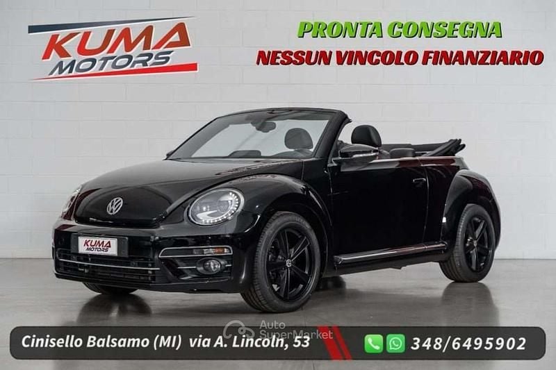 Nero Usata 2015 VW Maggiolino Cabrio | 17.900 € (Buon prezzo) - Immagine 1/4