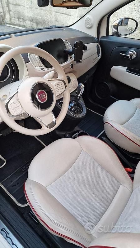 Usata Fiat 500C 2019 Bianco Cabrio