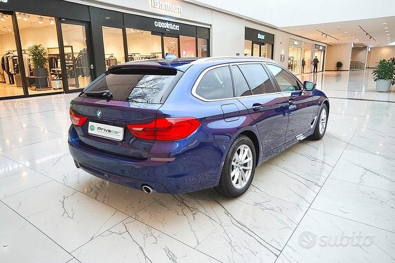 Usata BMW 520 Efficient Dynamics 190 CV (139 kW) 2019 Blu Station wagon