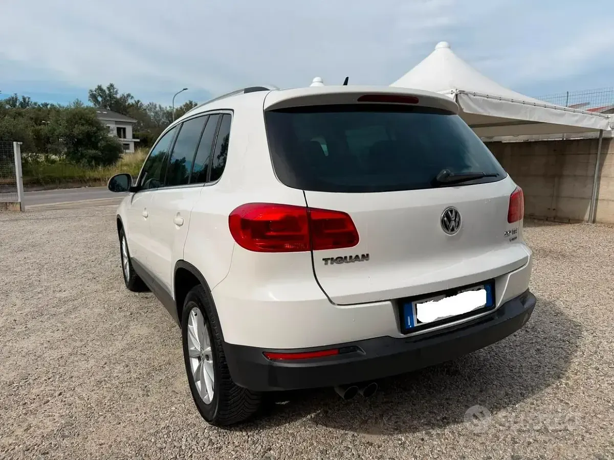 Usata VW Tiguan Sportline 140 CV (102 kW) 2012 Bianco SUV