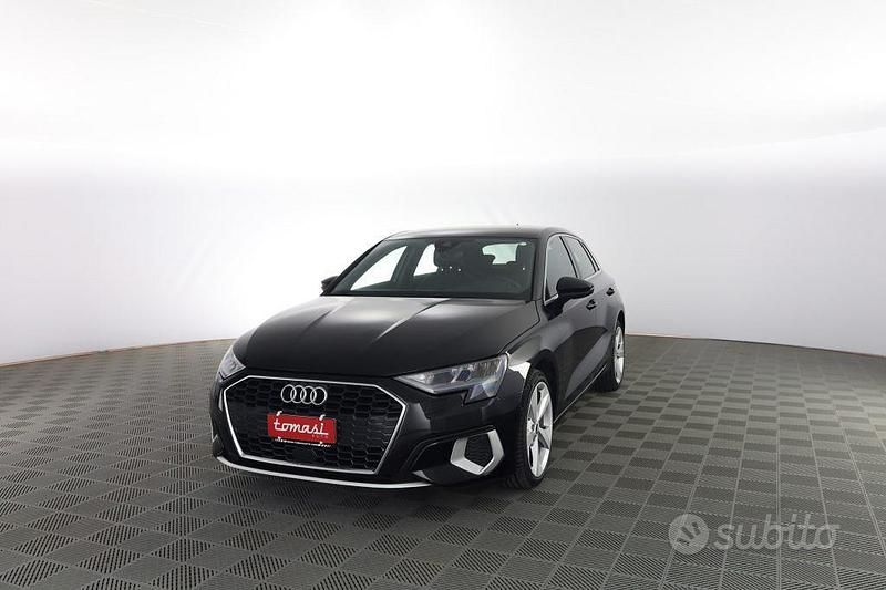 Usata Audi A3 Advanced 116 CV (85 kW) 2021 Nero Berlina