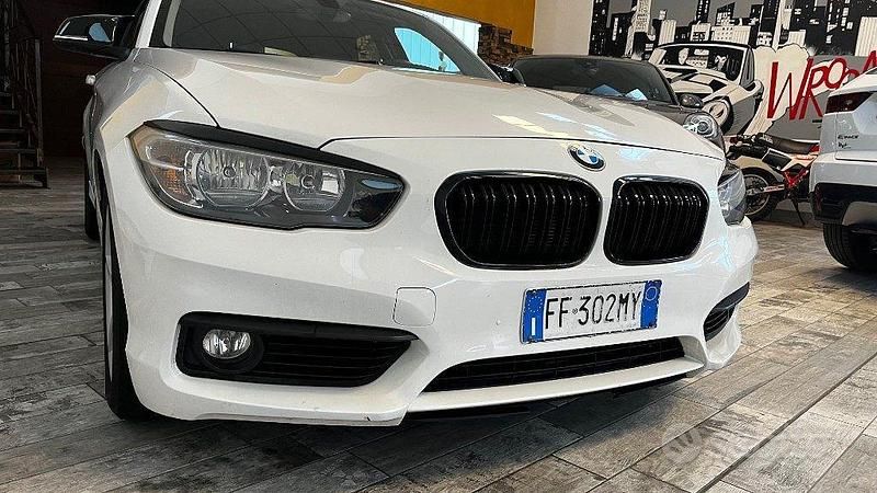 Usata BMW 116 Advantage 116 CV (85 kW) 2016 Bianco Utilitaria