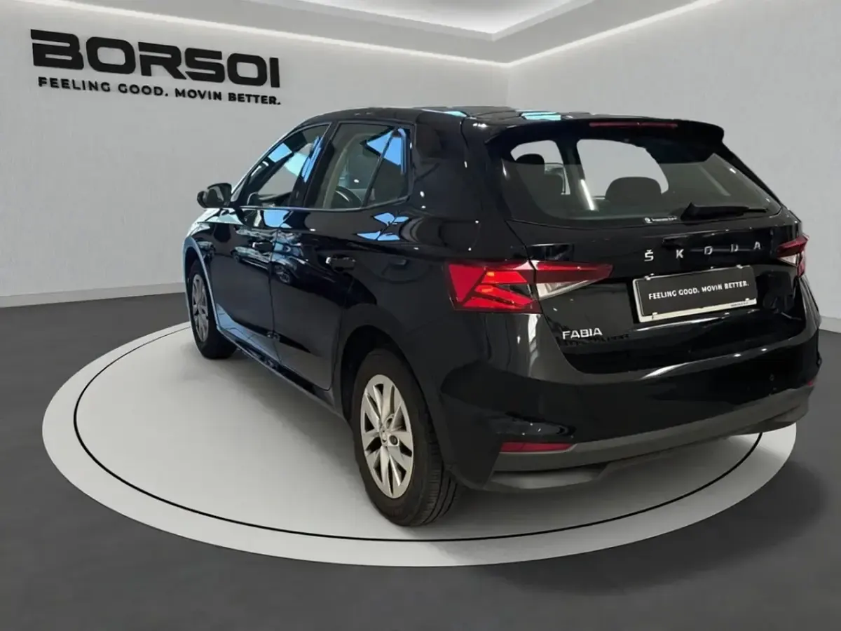 Usata Skoda Fabia Style 80 CV (58 kW) 2022 Nero met Utilitaria