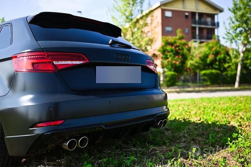 Usata Audi A3 S-Line 150 CV (110 kW) 2019 Nero Berlina