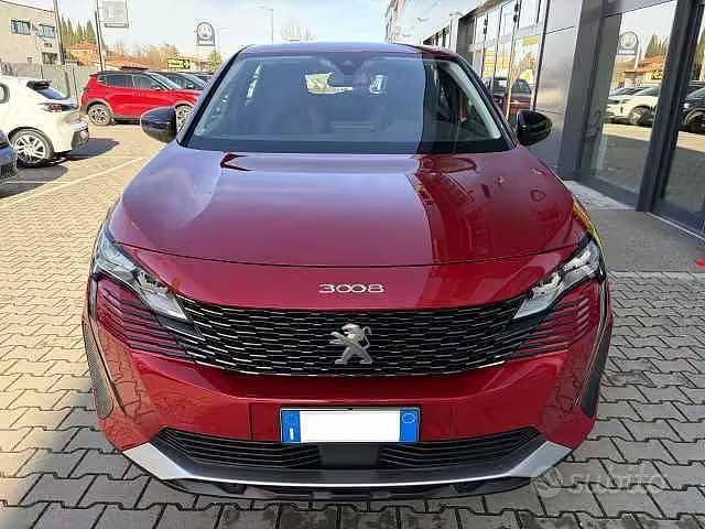 Usata Peugeot 3008 Active 131 CV (96 kW) 2022 Rosso SUV