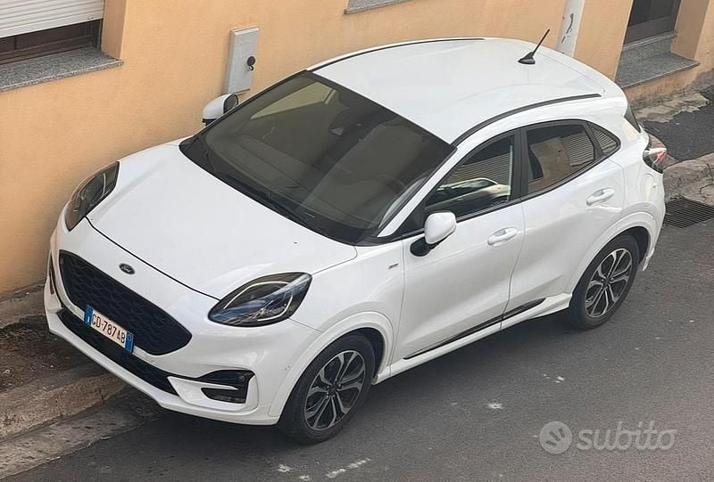 Usata Ford Puma ST-Line 125 CV (91 kW) 2020 Bianco SUV