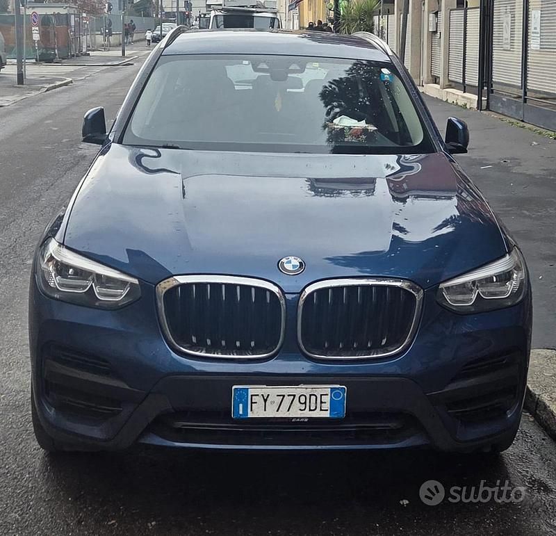 Usata BMW X3 150 CV (110 kW) 2019 Blu SUV