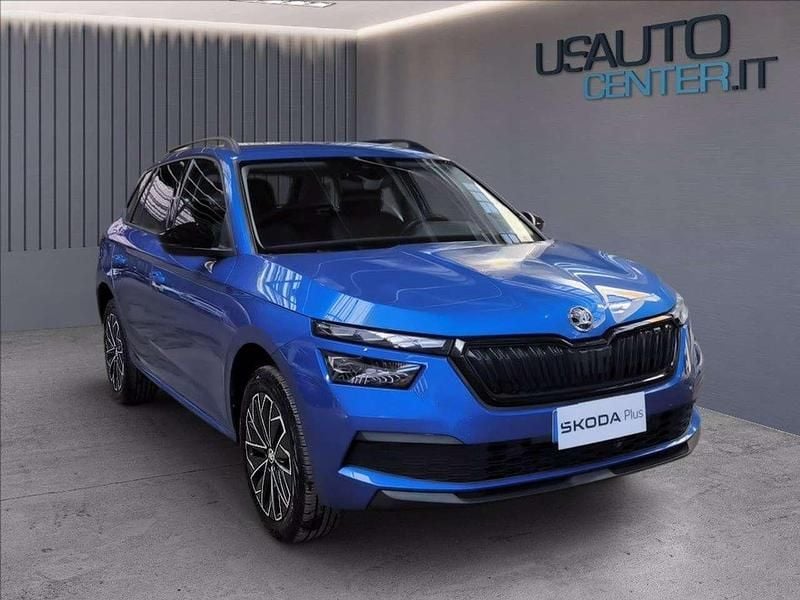 Usata Skoda Kamiq Monte Carlo 150 CV (110 kW) 2023 0a reef blue metallizzato SUV