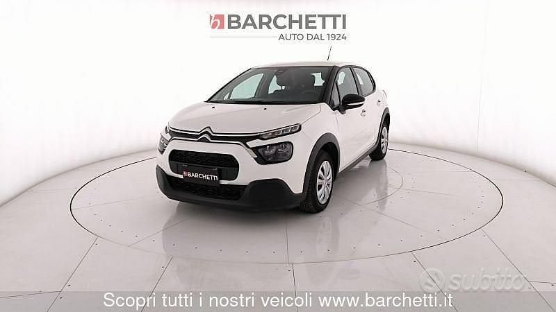 Usata Citroën C3 Feel 102 CV (75 kW) 2022 Bianco Utilitaria