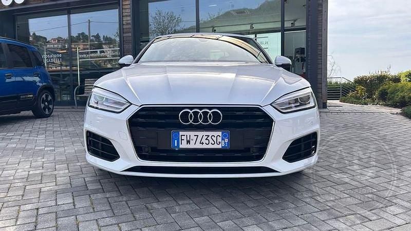 Usata Audi A5 Business 150 CV (110 kW) 2017 Bianco Coupé