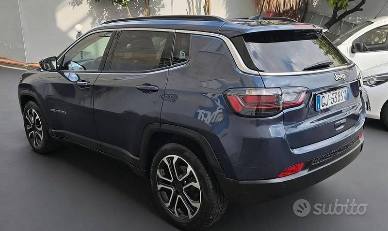 Usata Jeep Compass Limited 131 CV (96 kW) 2022 Blu SUV